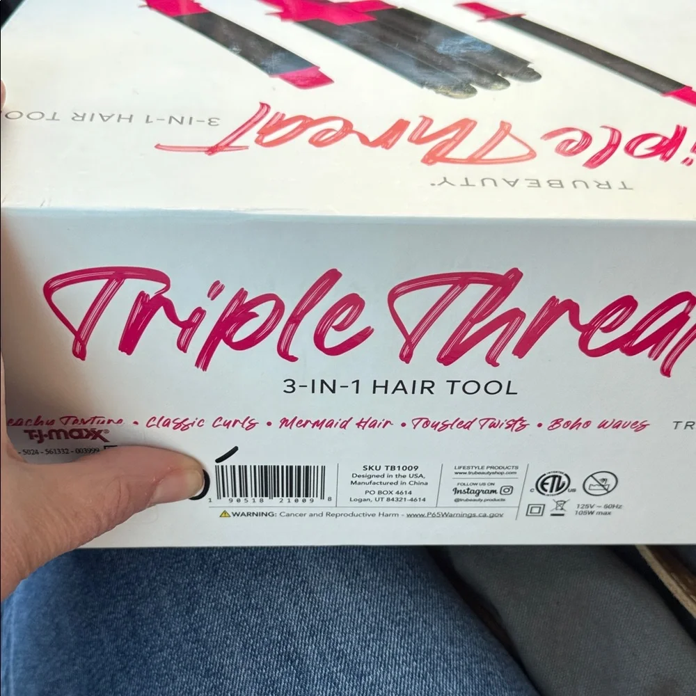 Triple Threat 3-in-1 Hair Tool - Hot Pink